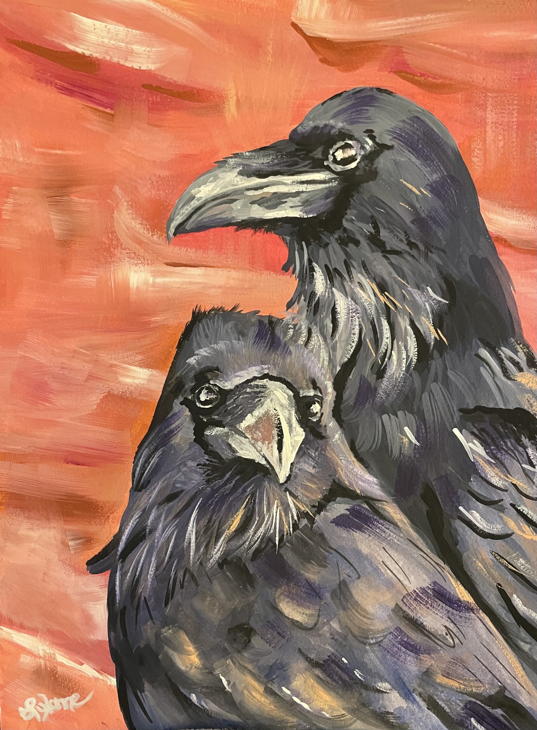 Raven Couple - Musselman